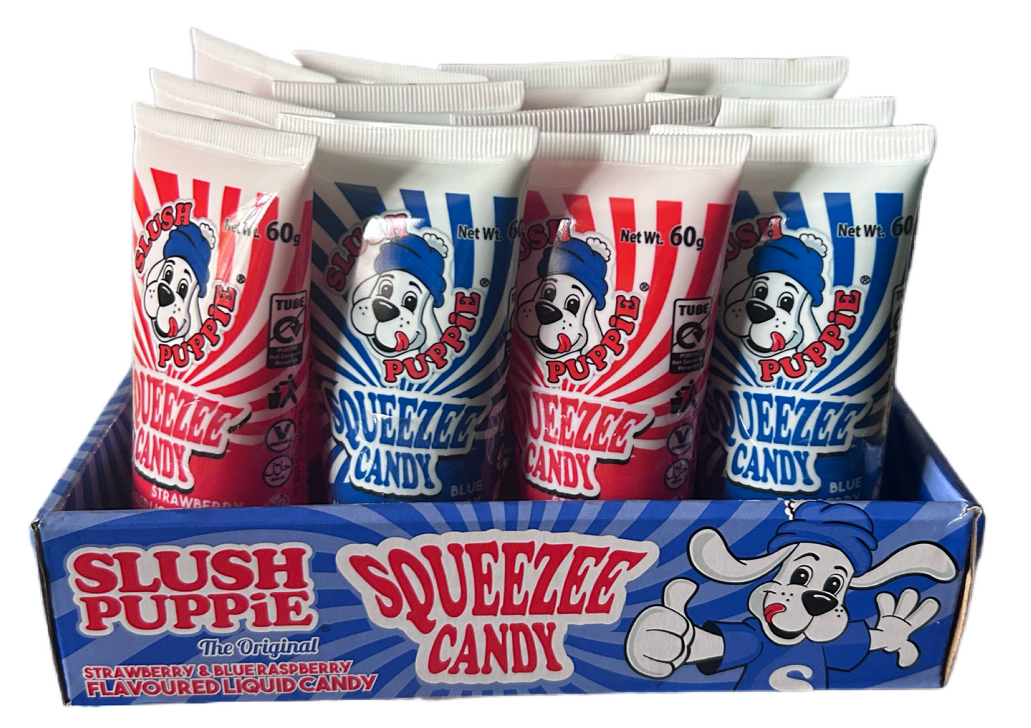 Slush puppie squeezee candy