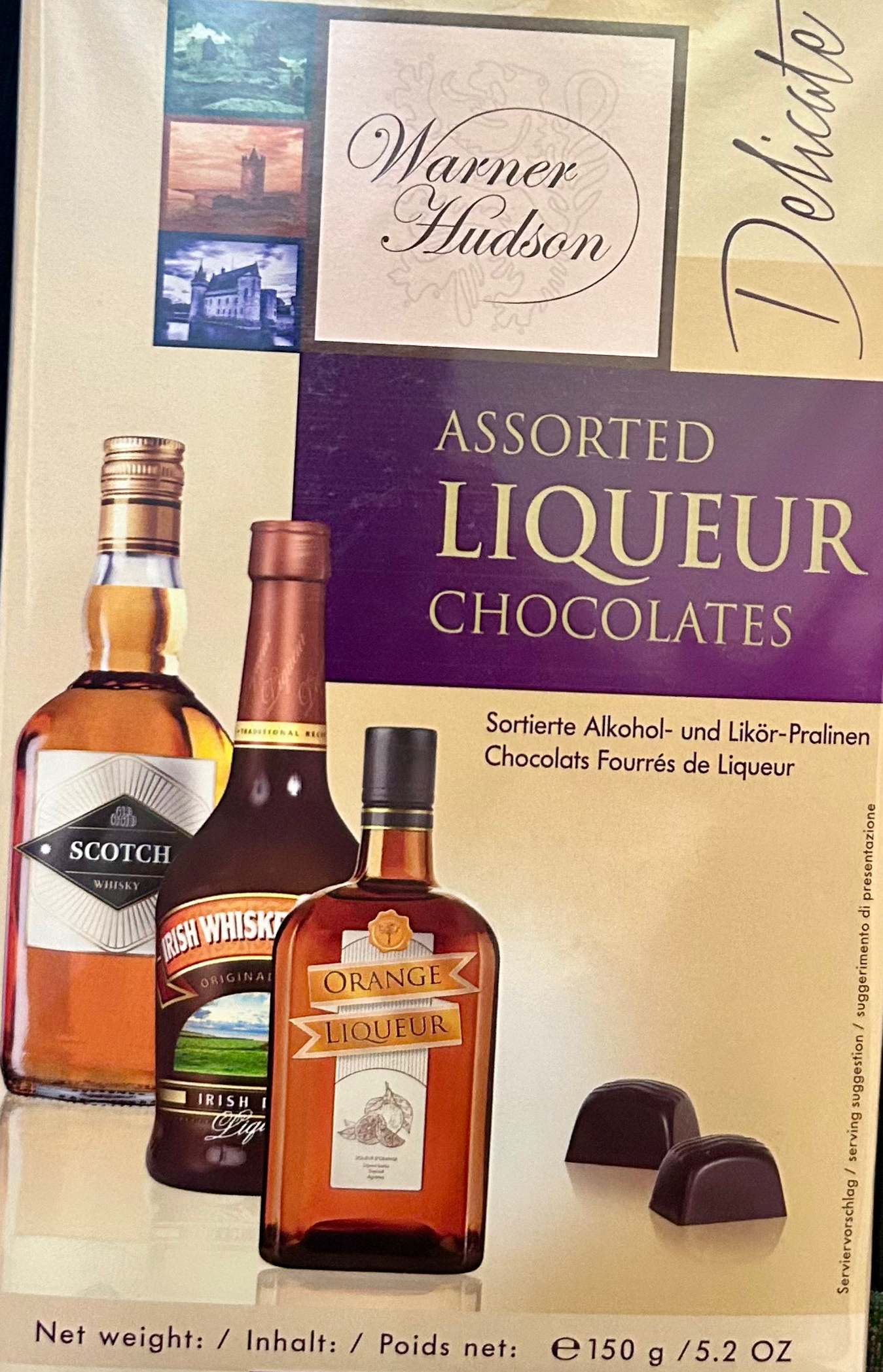 Assorted Chocolate Liqueurs