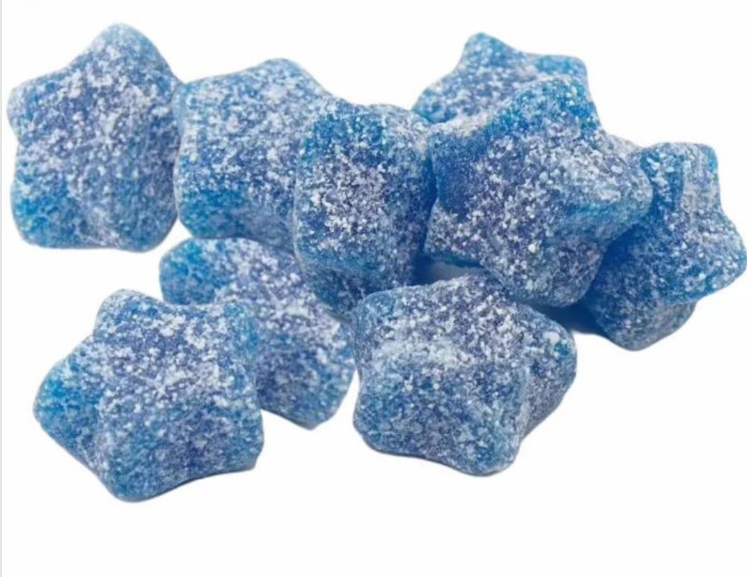 Fizzy blue stars G/F Vegan