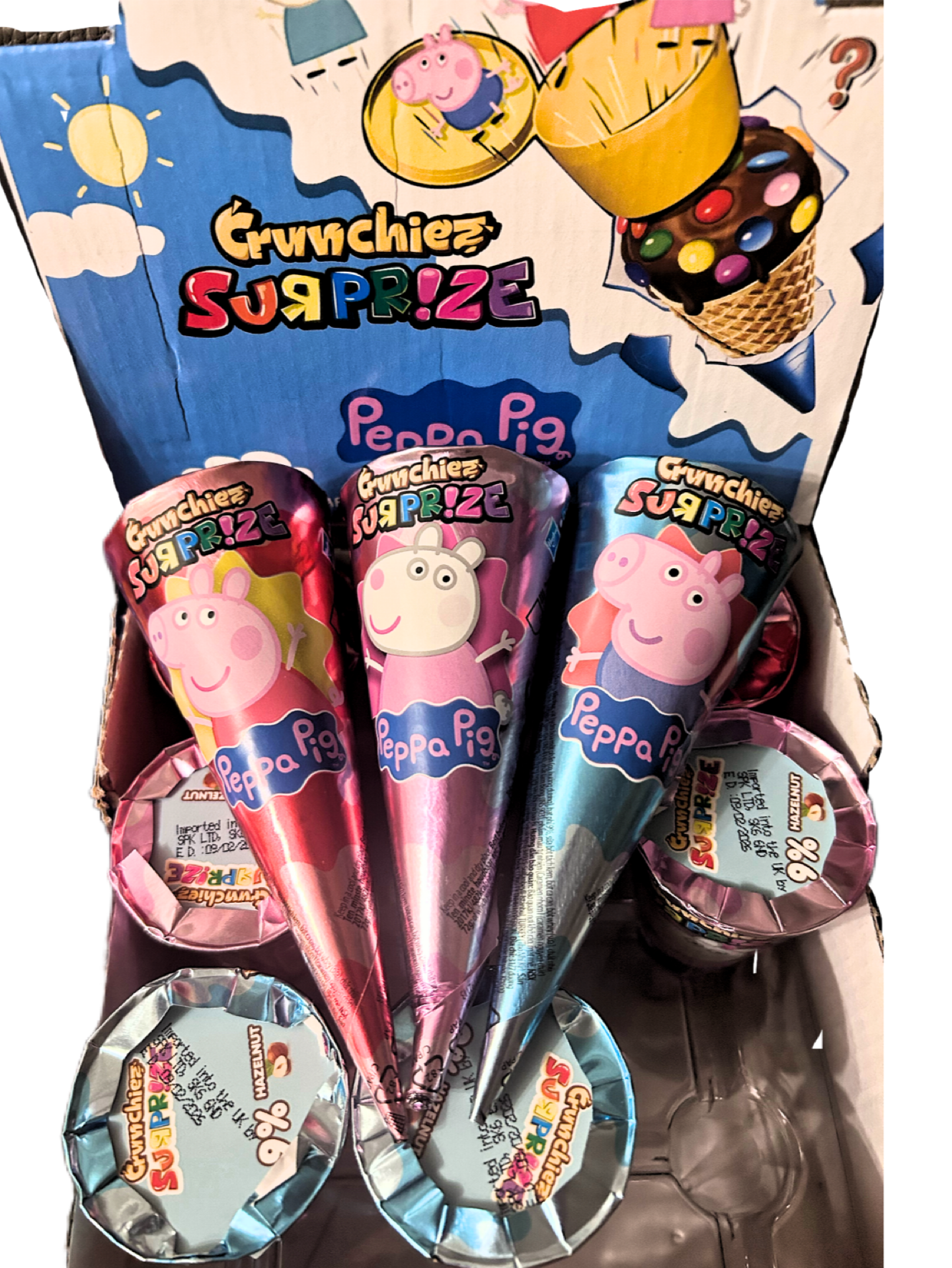 Crunchiez Paw Patrol/Peppa Pig Cone