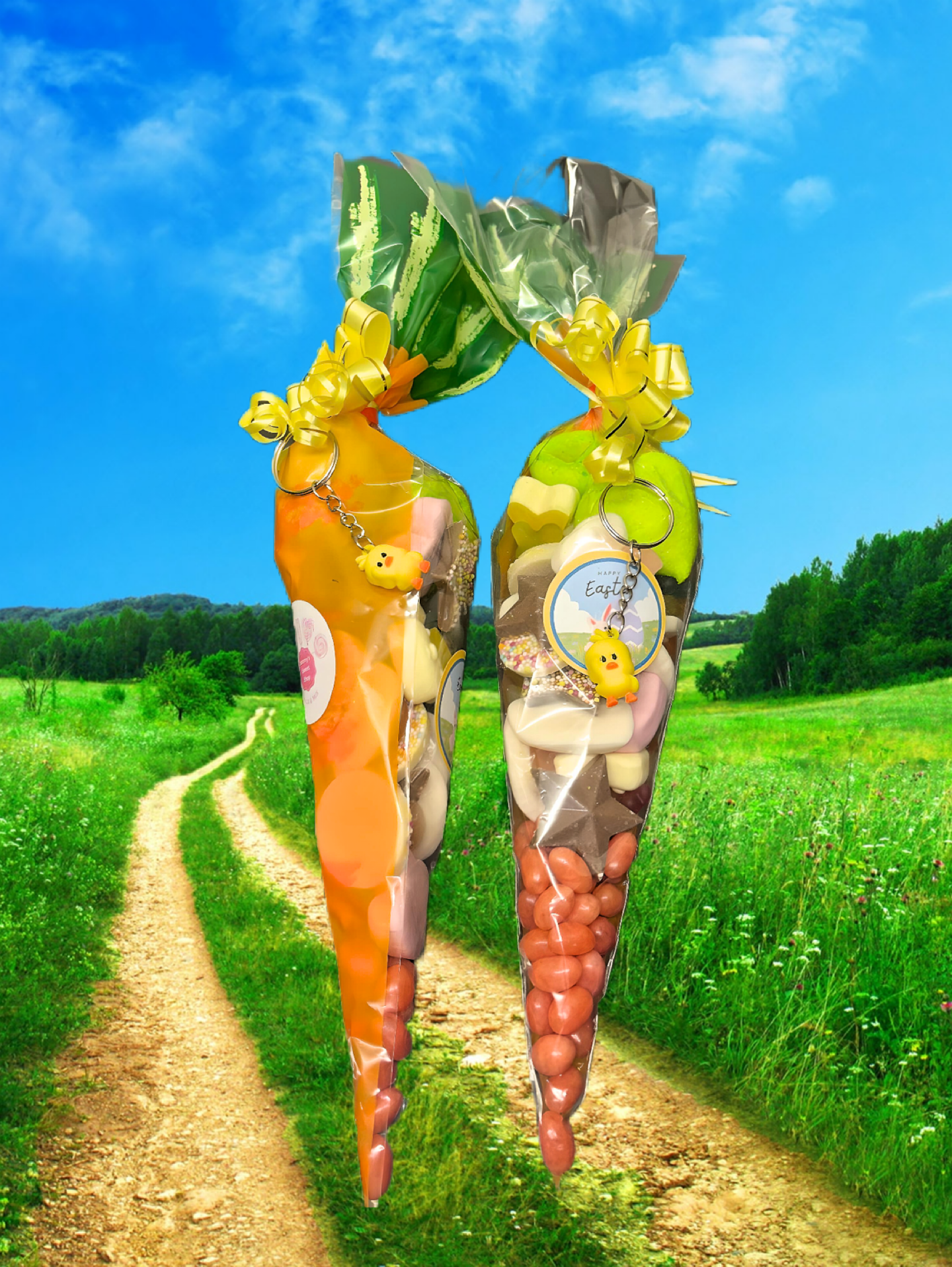 Easter sweet cones