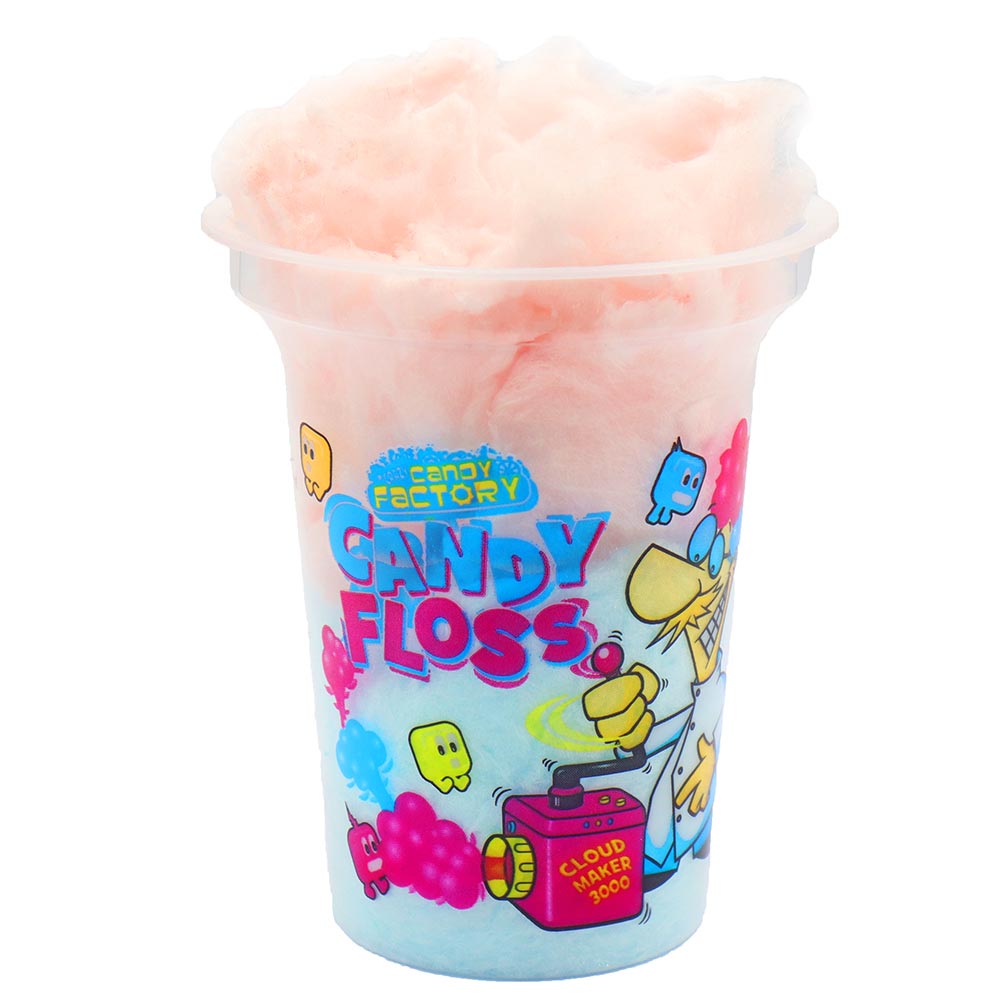 Crazy candy factory candy floss