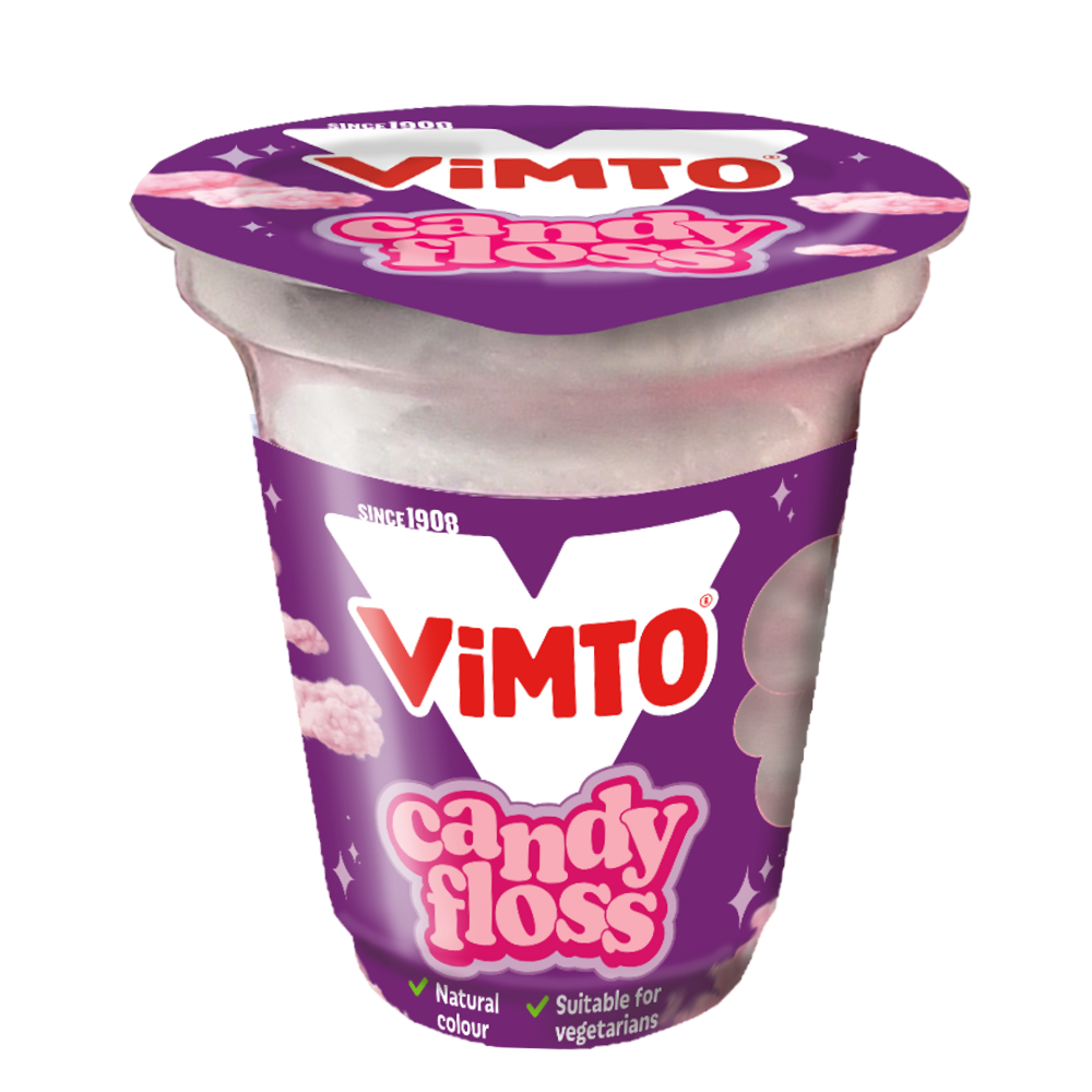Vimto candy floss