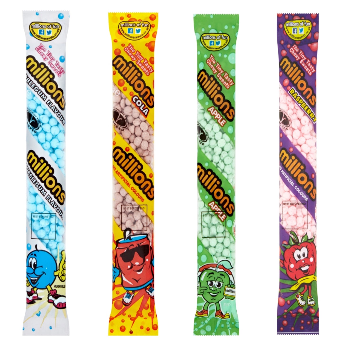 Millions chewy sweets