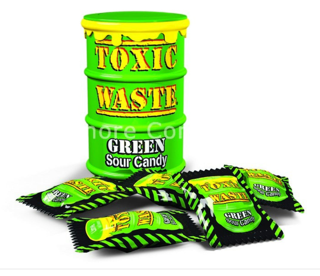 Toxic waste drums