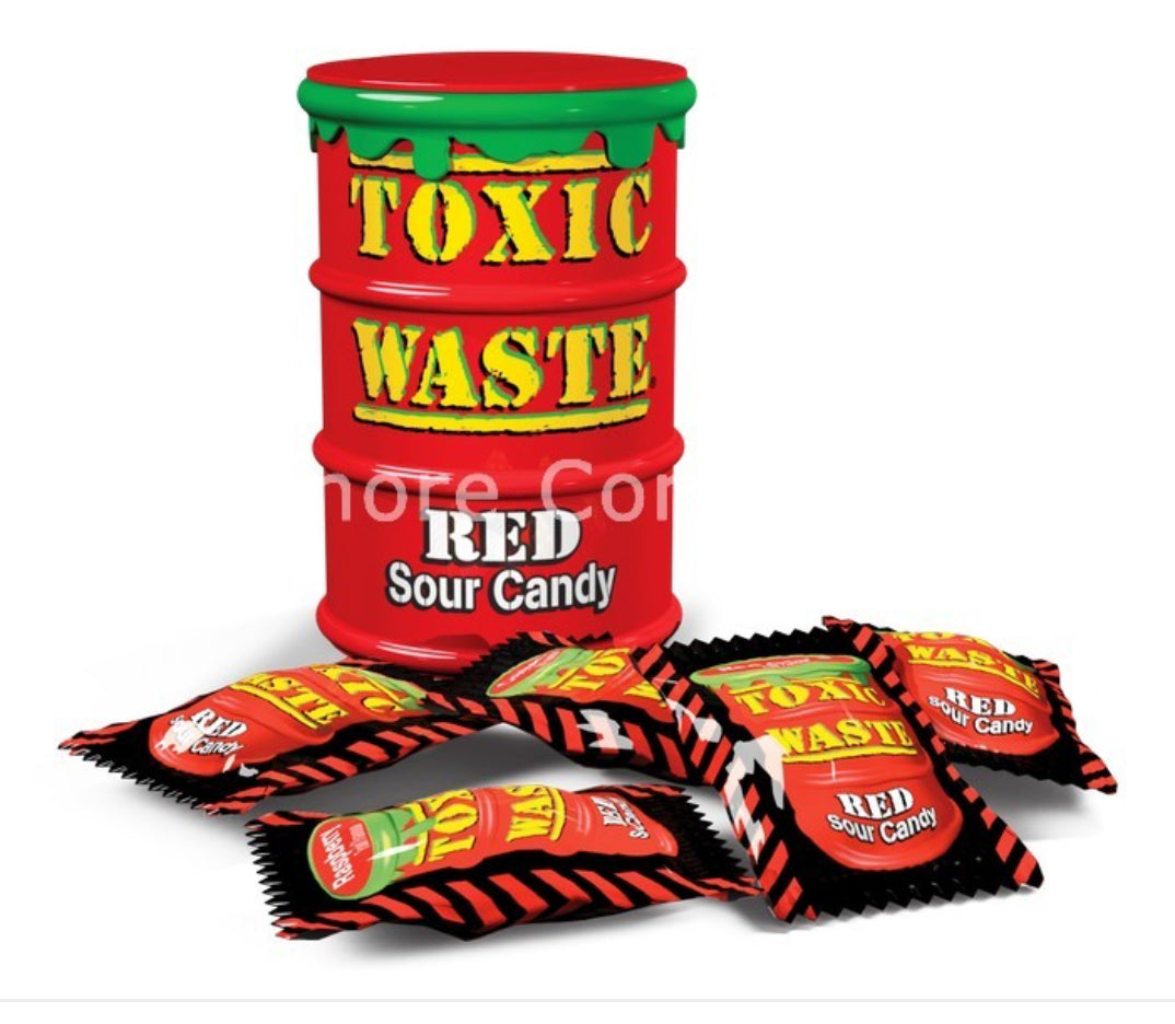 Toxic waste drums