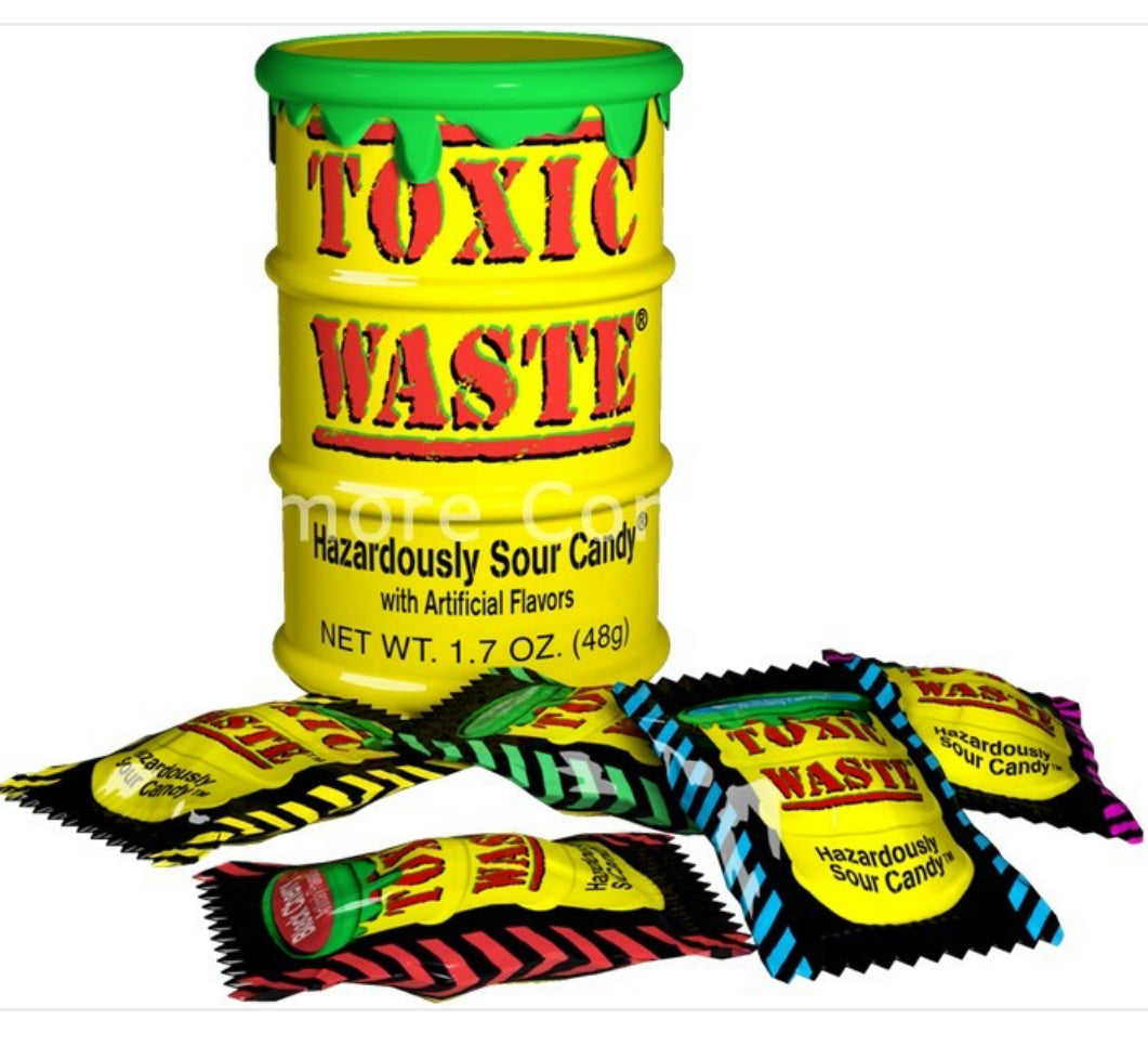 Toxic waste drums