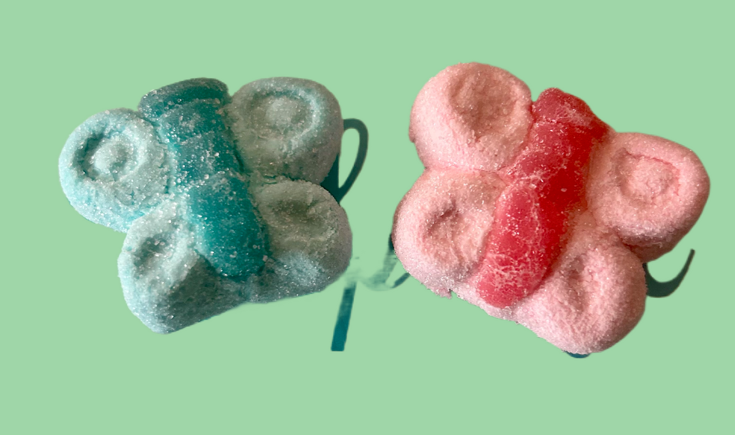 Butterfly marshmallows