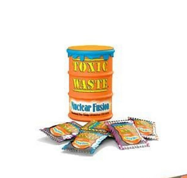Toxic waste drums