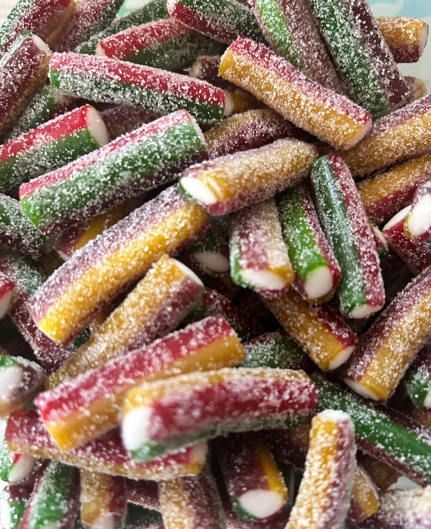 Fizzy assorted rainbow pencils