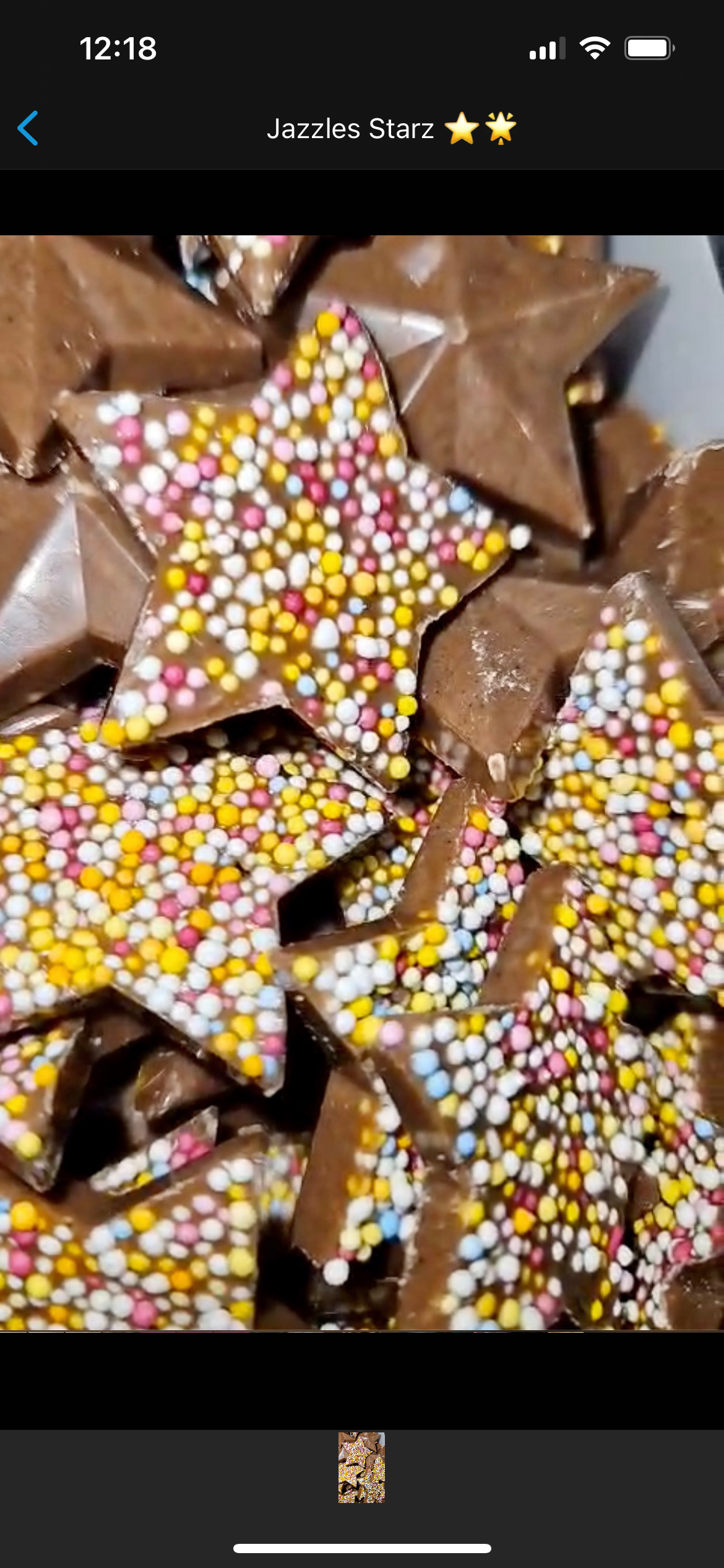Hannah’s Jazzles starz chocolate