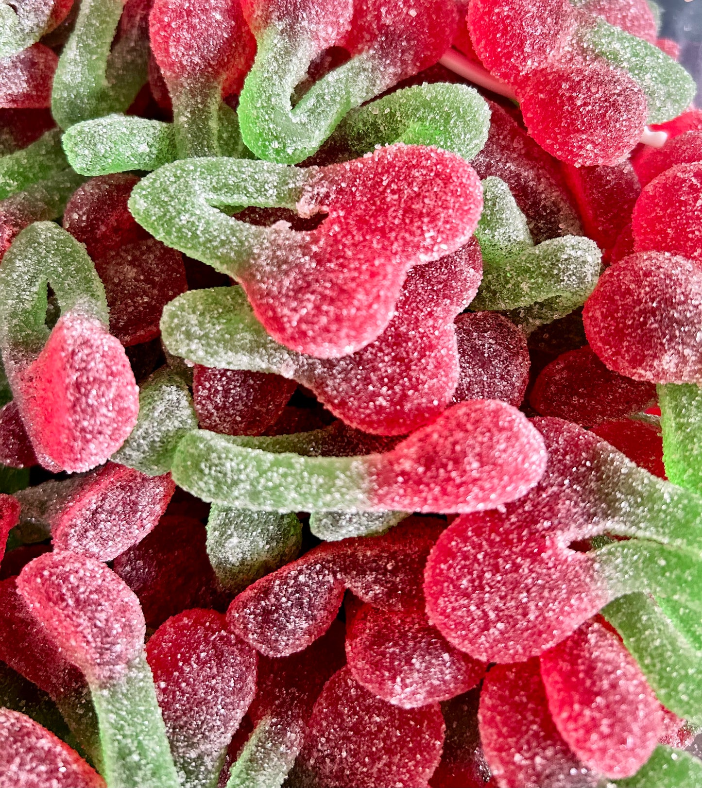 Sour twin cherries