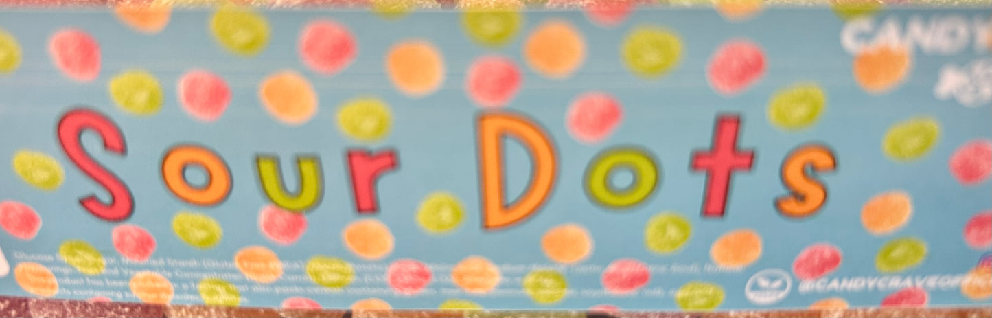 Sour dots (vegan)
