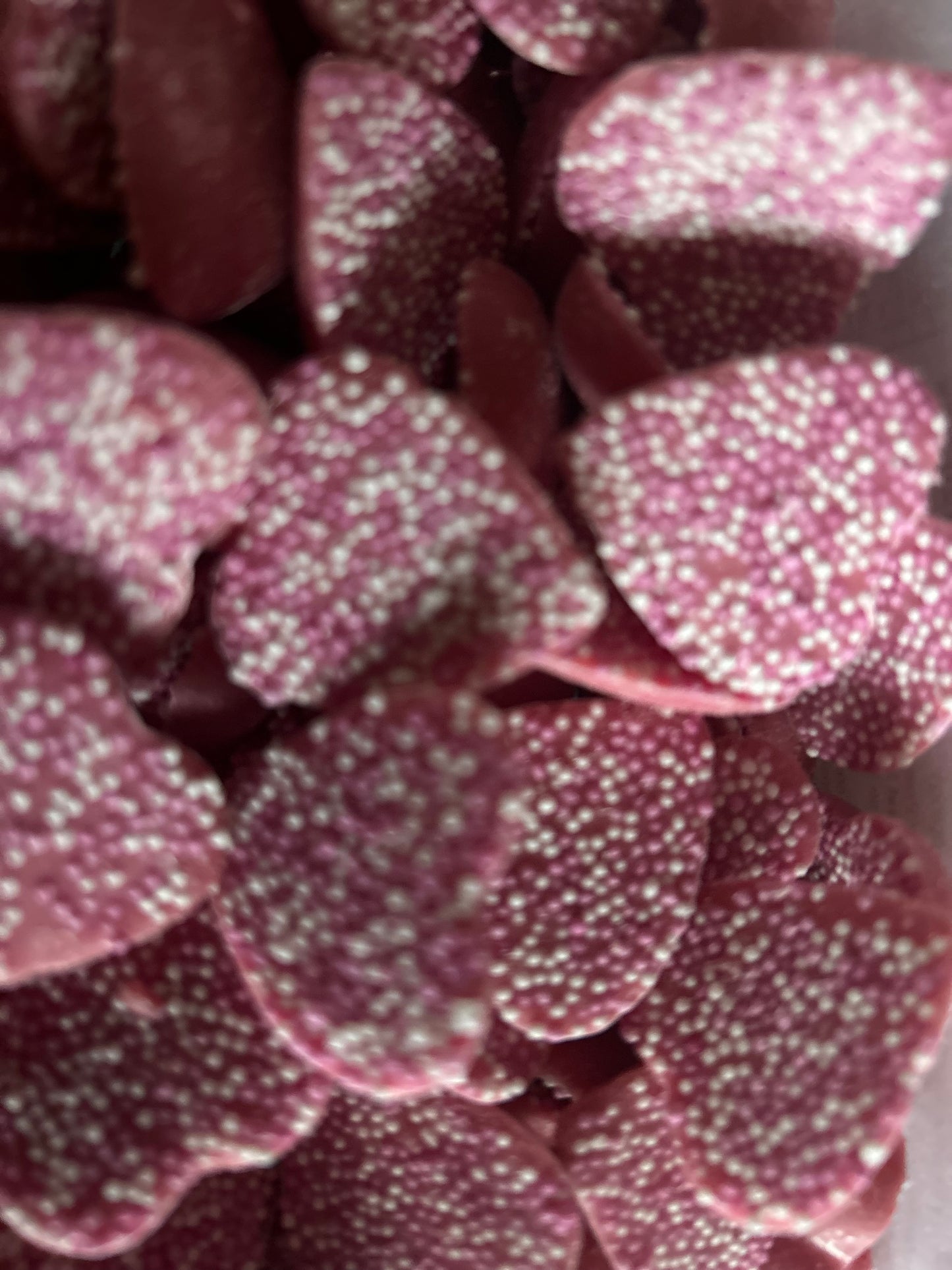 Hannah’s pink heart Jazzles