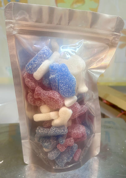 Fizzy football mix