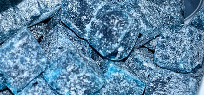 Blue raspberry cubes