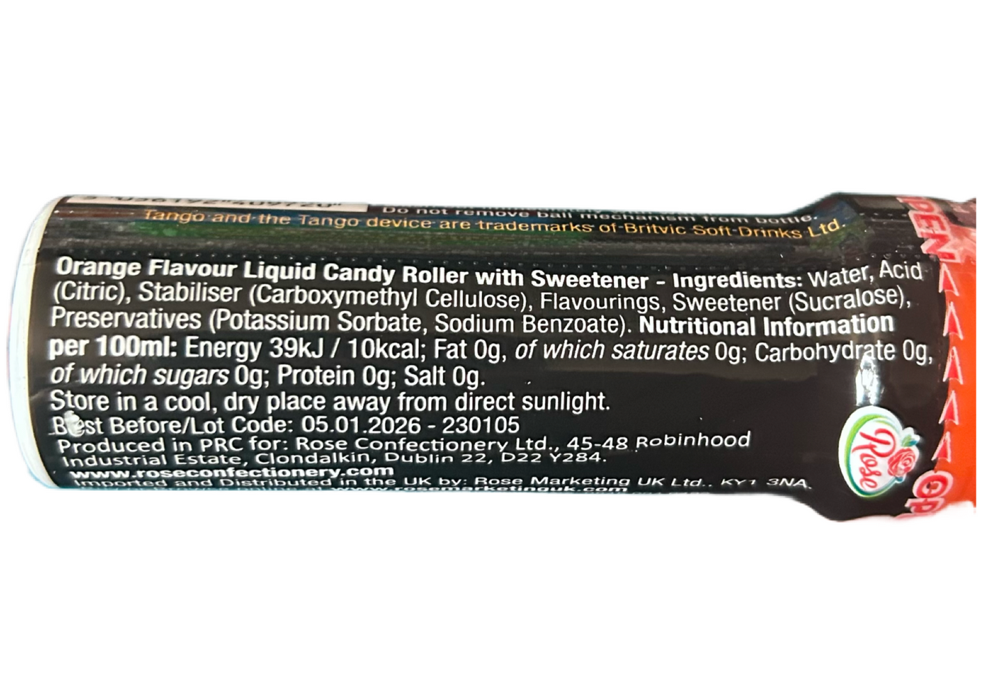 Tango Rolly liquid candy