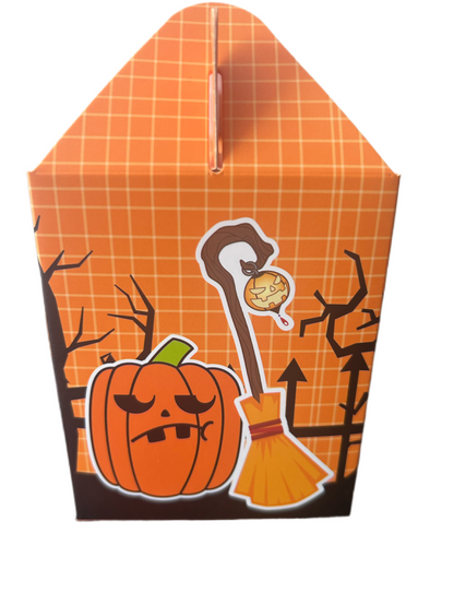 Halloween Treat Boxes filled with sweets & treats.