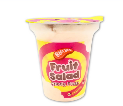 Fruit salad candy floss