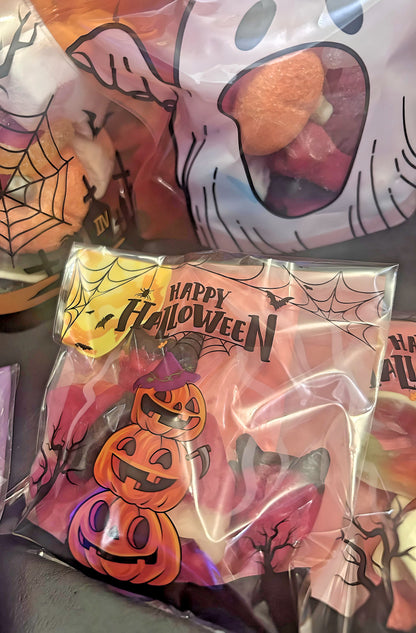 Spooky Halloween small treat bags 50g