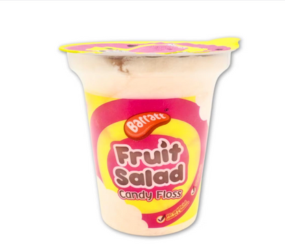 Fruit salad candy floss