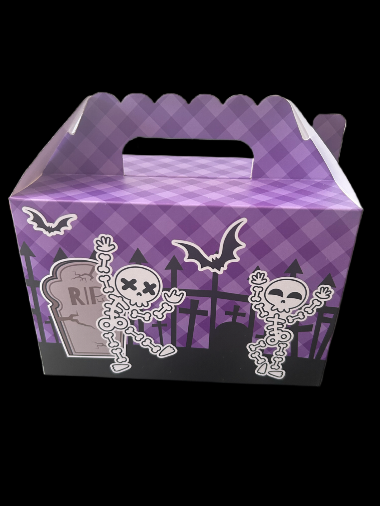 Halloween Treat Boxes filled with sweets & treats.