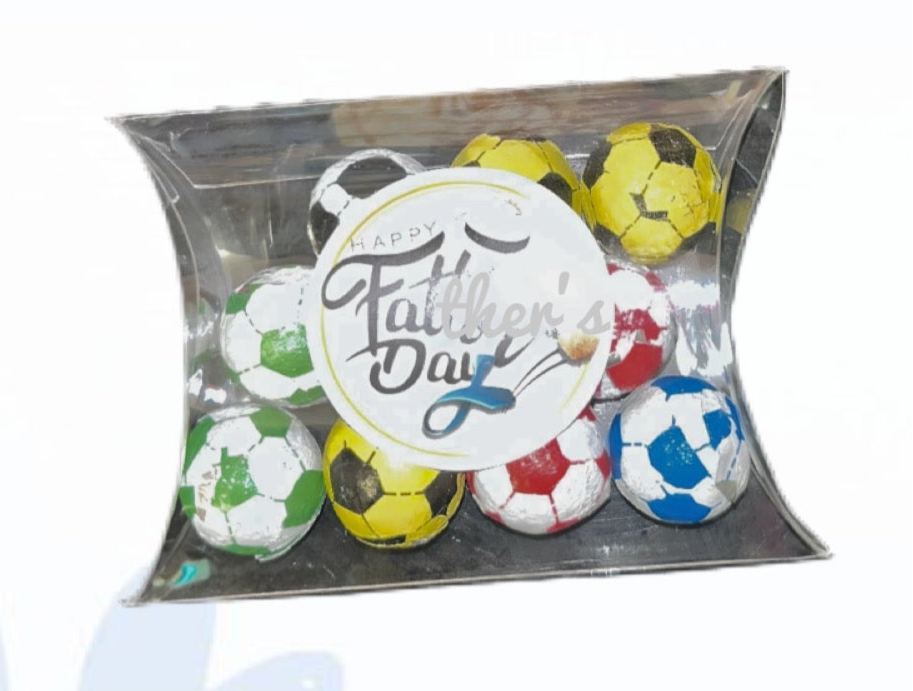 Milk Chocolate footballs