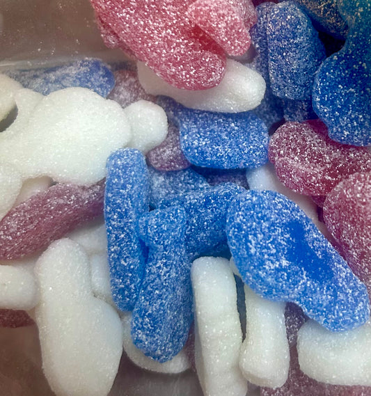 Fizzy football mix