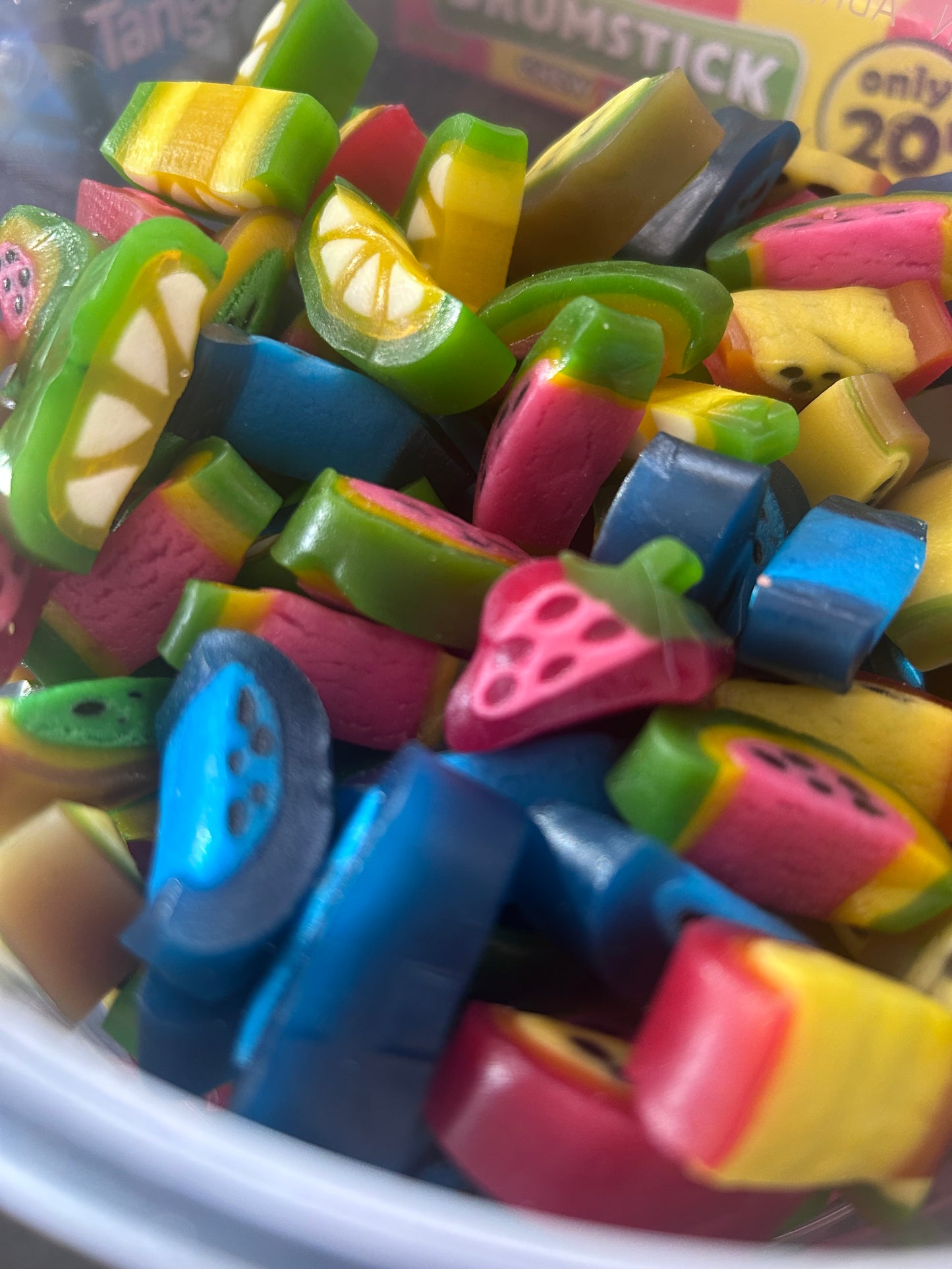 Peelable sweet mix
