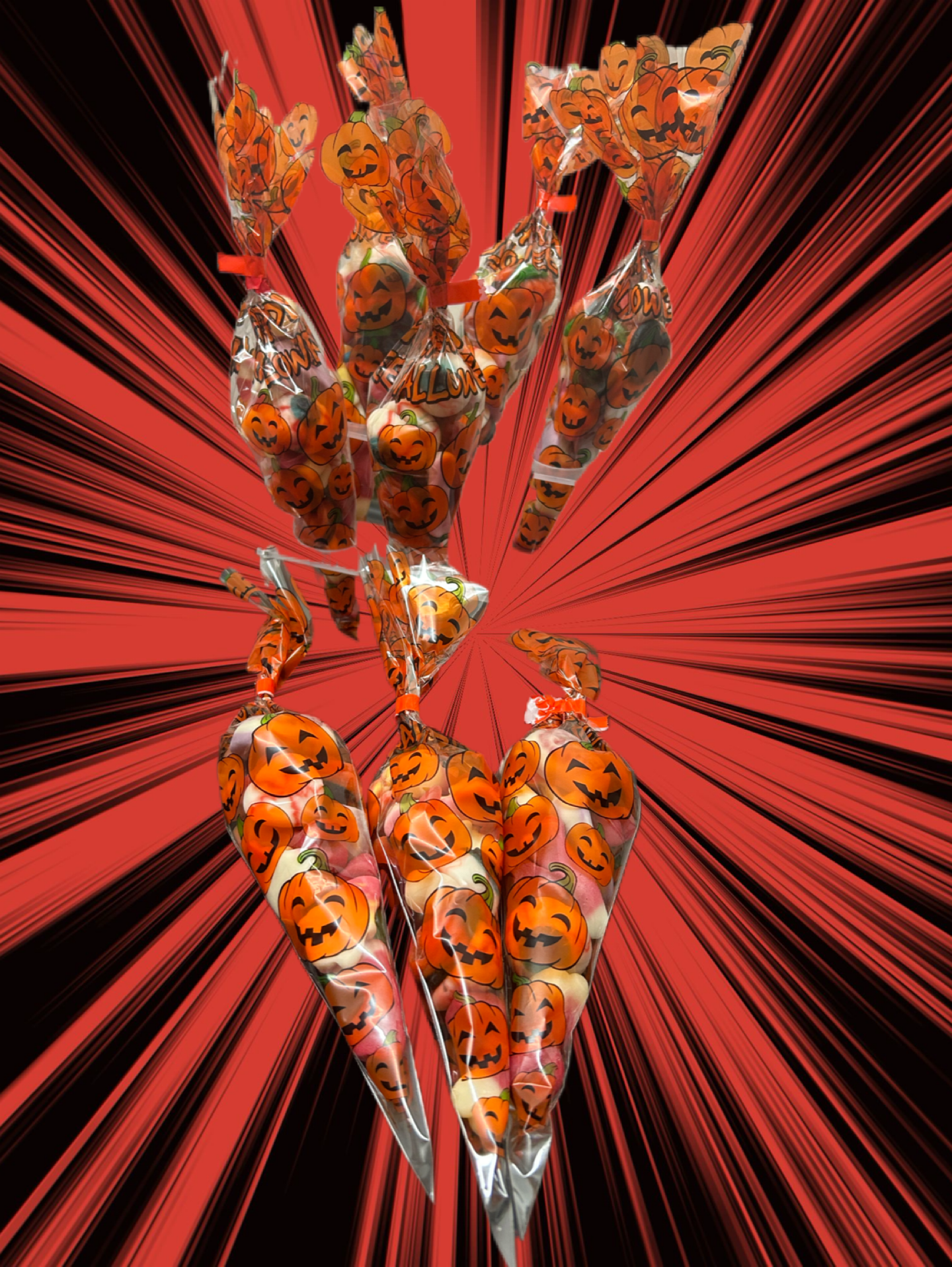 Halloween cones