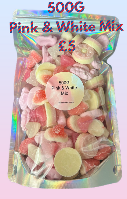 The Pink & White Mix!