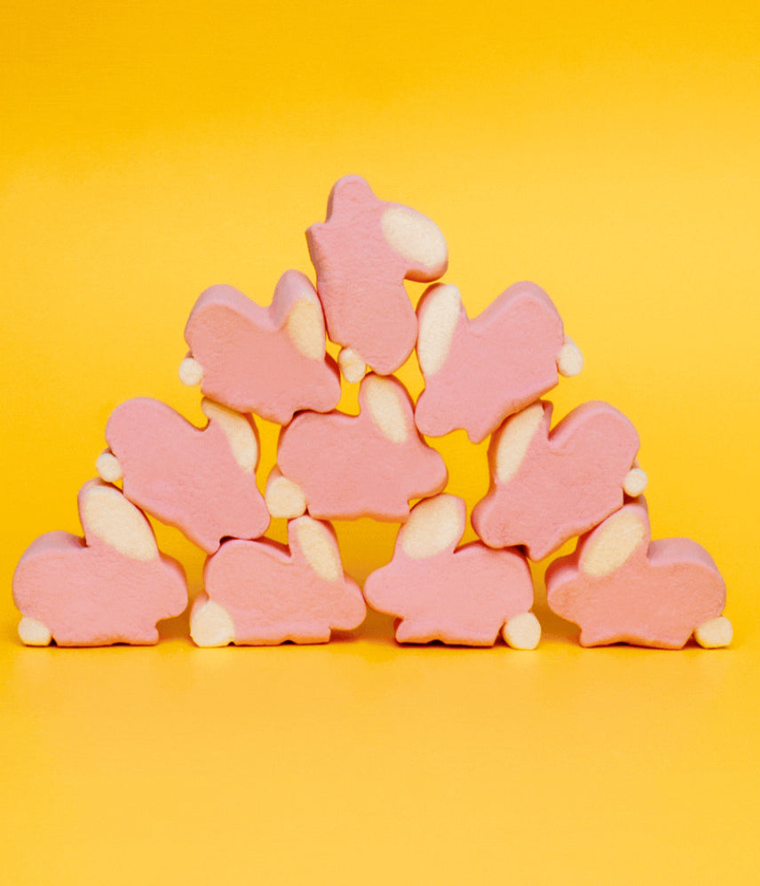 Pink & White Marshmallow Bunnies