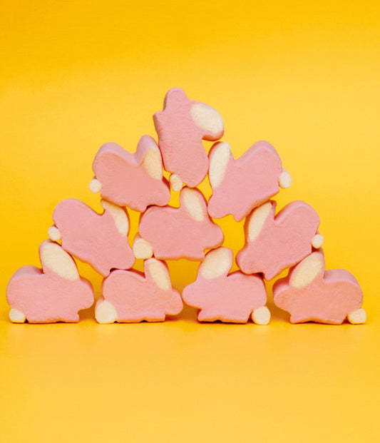 Pink & White Marshmallow Bunnies