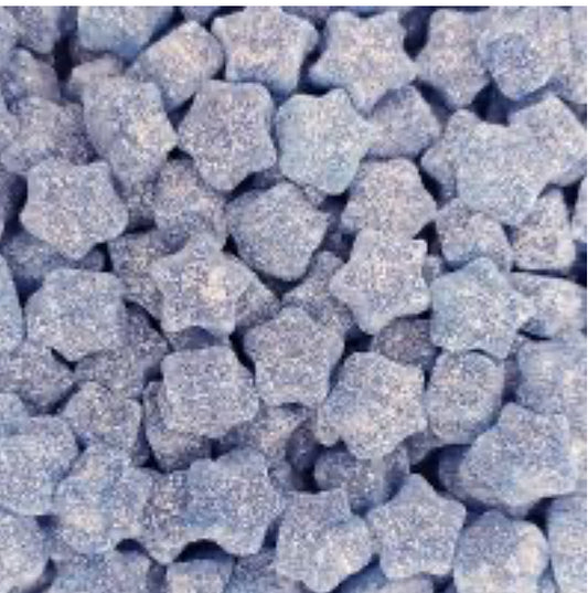 Fizzy blue stars G/F Vegan