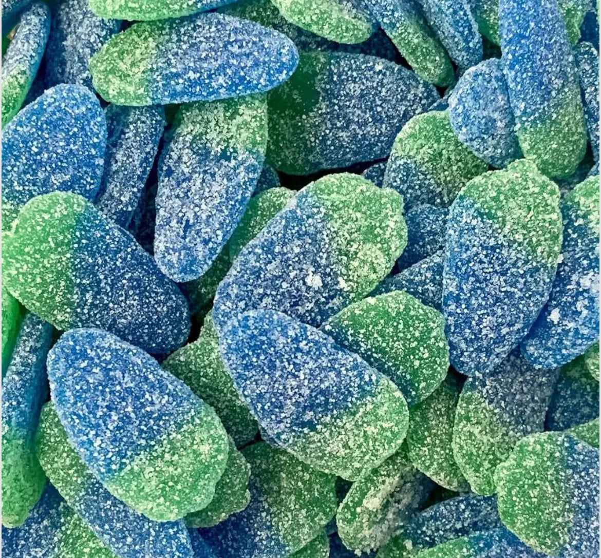 Giant fizzy Blue Raspberries