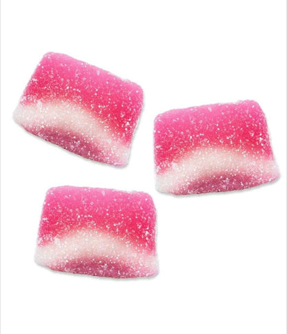 Fizzy Strawberry & Cream Slices