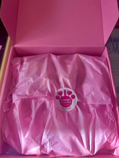 Custom or pre mixed pick n mix sweet box 1kg