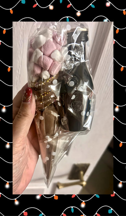 Cadburys hot chocolate cone