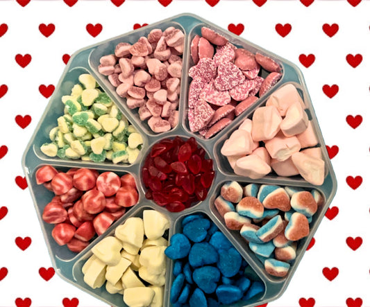 Valentines sweet platter