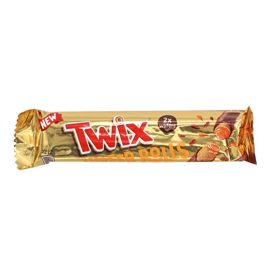 Twix wafer rolls bar