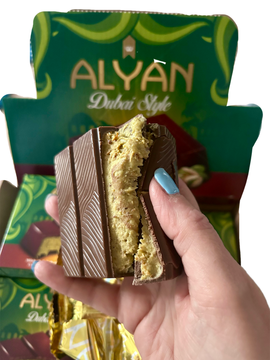 Dubai style chocolate bar