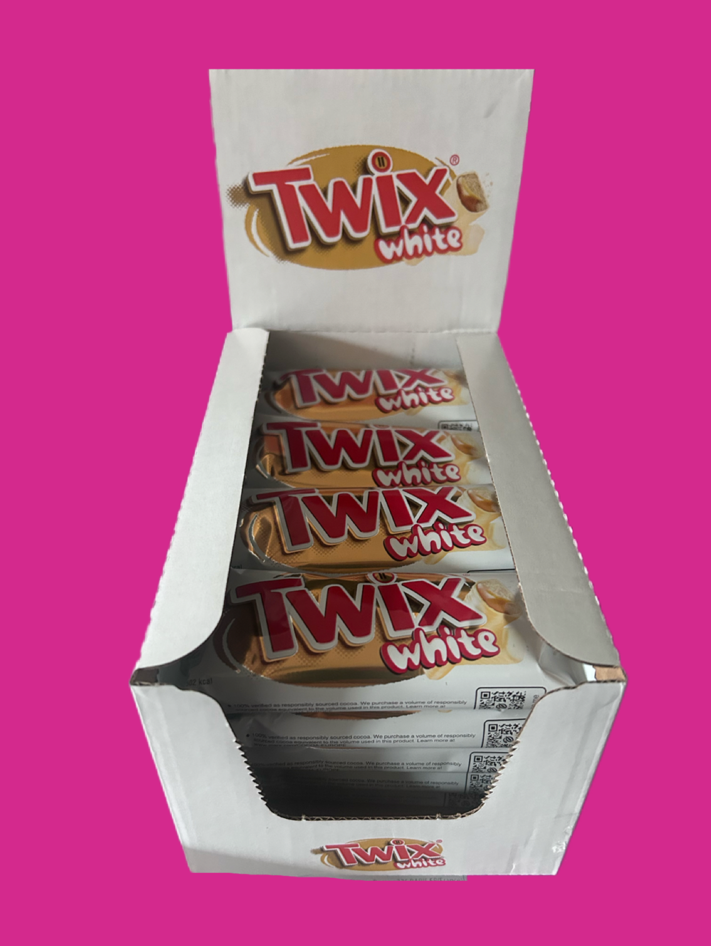 White chocolate Twix