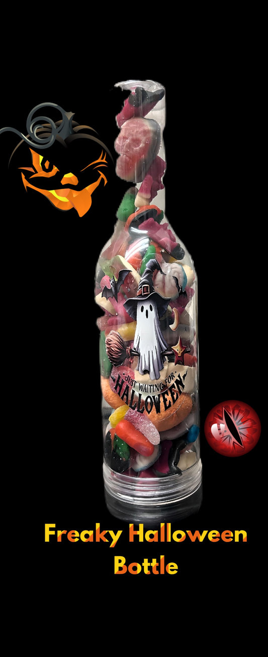 Halloween Freaky bottle jar