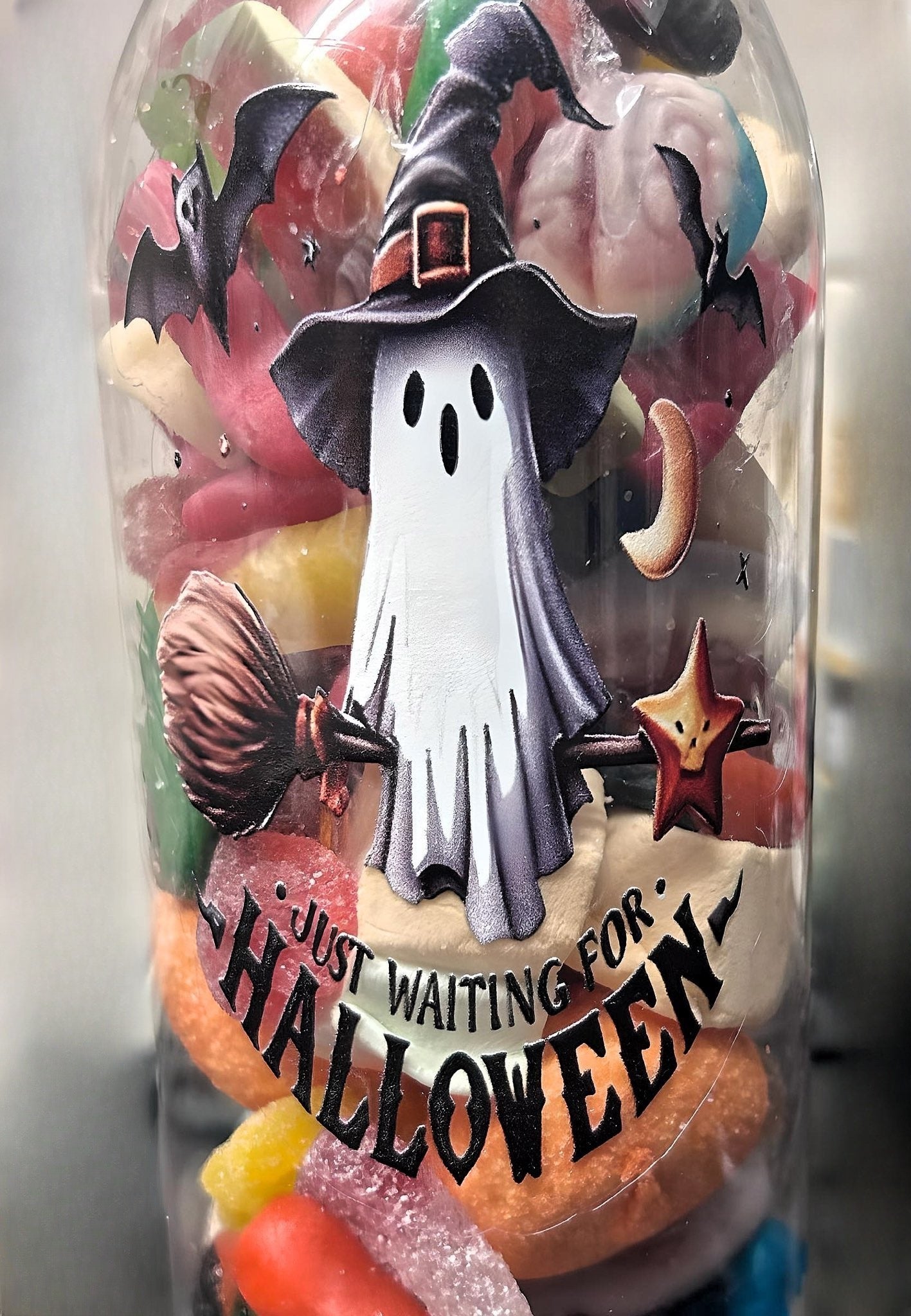 Halloween Freaky bottle jar