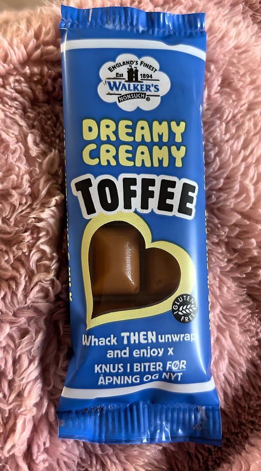 Creamy Toffee bars 50g Gluten Free.