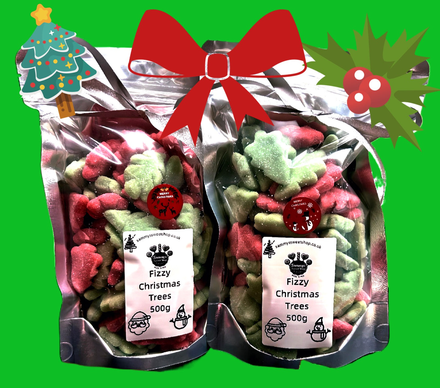 Fizzy Christmas trees