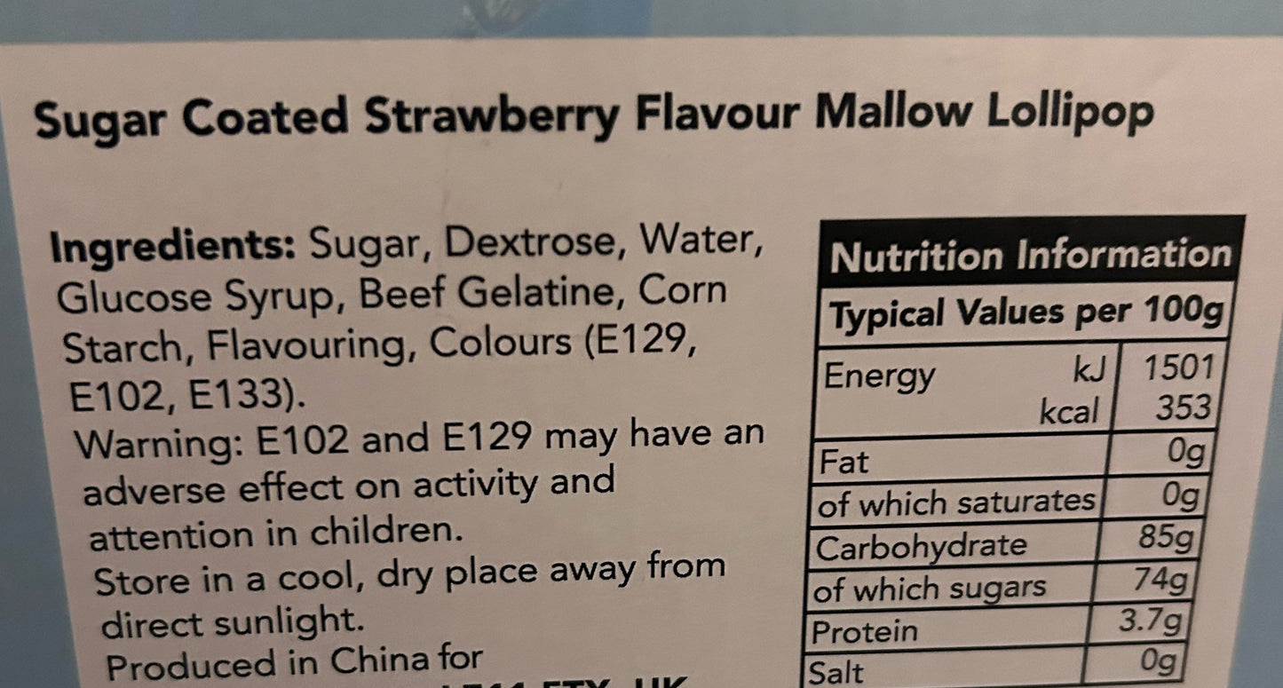 Festive Mallow pops(PRICE CUT)