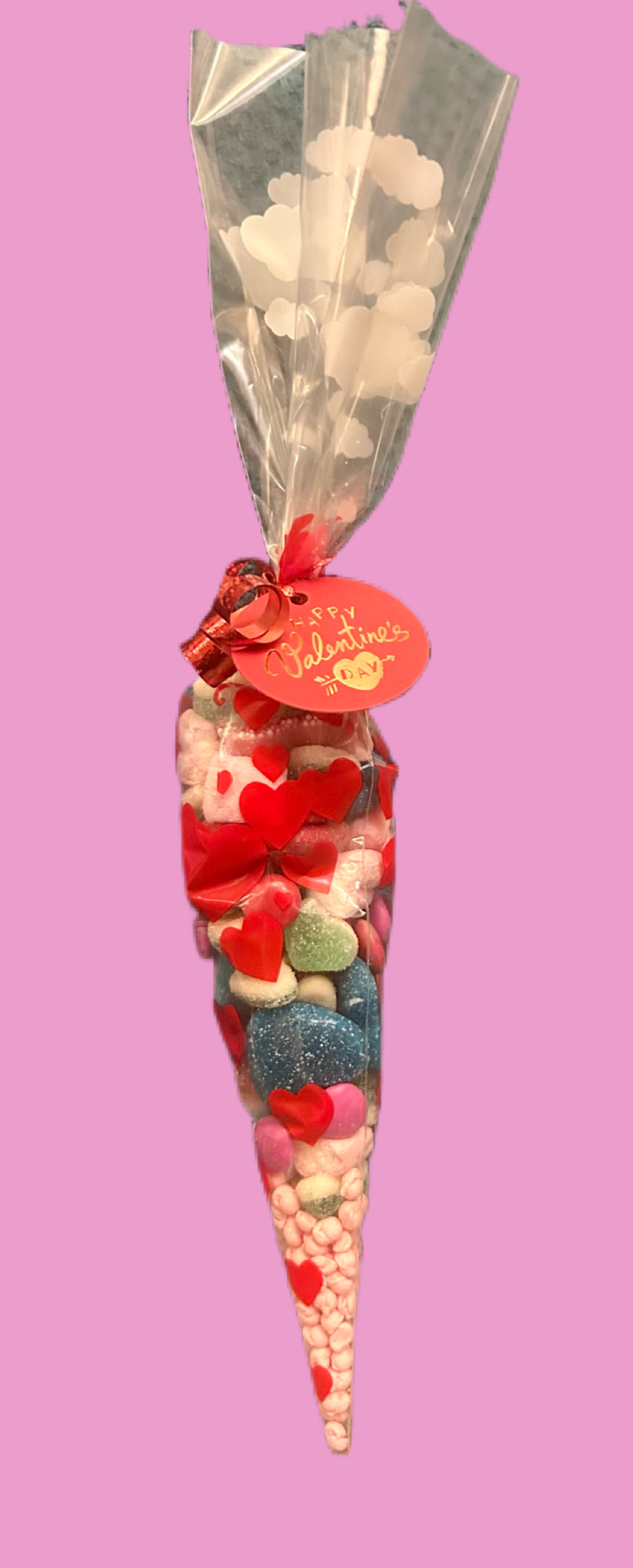 Valentines sweet cone