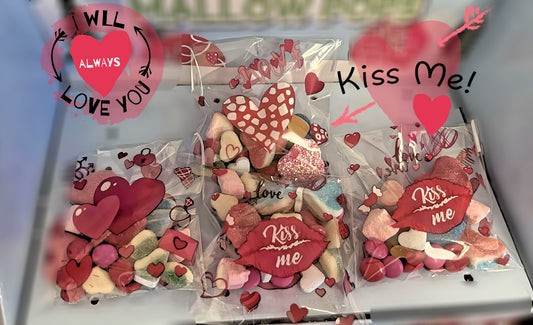 Valentines treat bag 50g