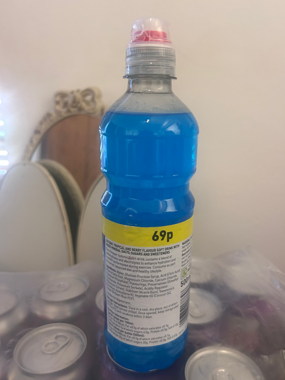 Tropical berry sports drink